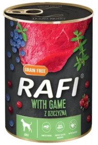 Rafi Pies Dziczyzna puszka 400g