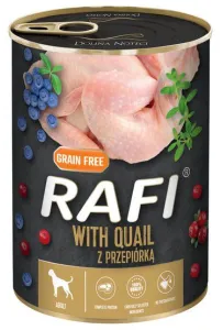 Rafi Pies Przepiórka puszka 400g