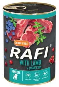Rafi Pies Junior Jagnięcina puszka 400g