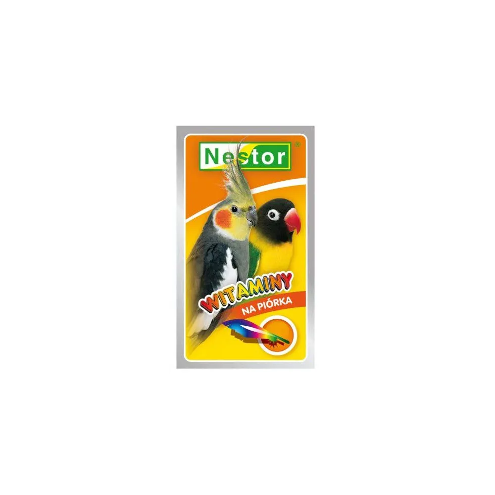 Nestor Witaminy dla średnich papug - na piórka