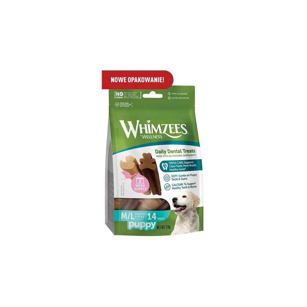 Whimzees Puppy M/L 14szt.