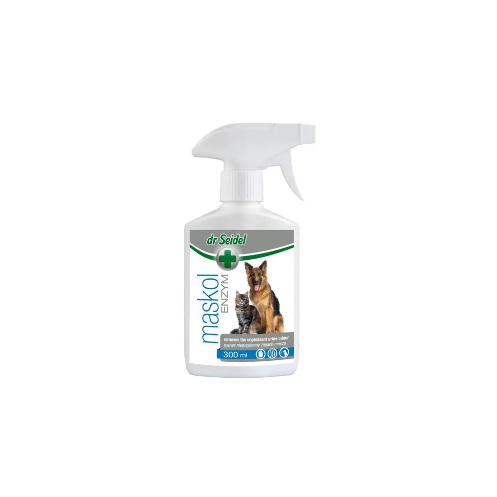 Dr Seidel Maskol Enzym - Płyn maskujący zapach moczu zwierząt - spray 300ml