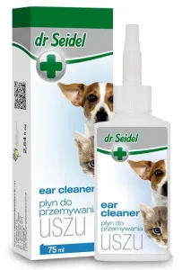 Dr Seidel Płyn do przemywania uszu dla psów i kotów 75ml