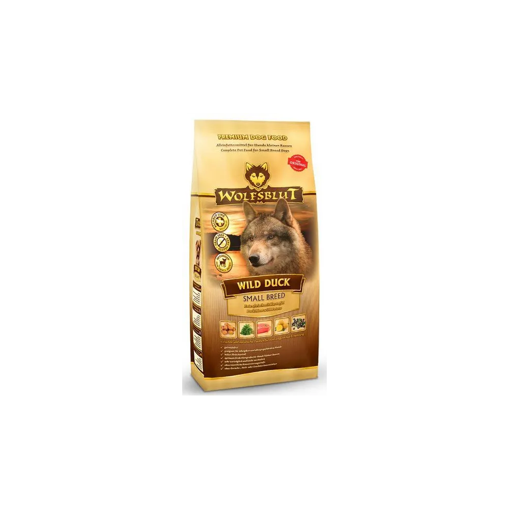 Wolfsblut Dog Wild Duck Small kaczka i bataty 7,5kg