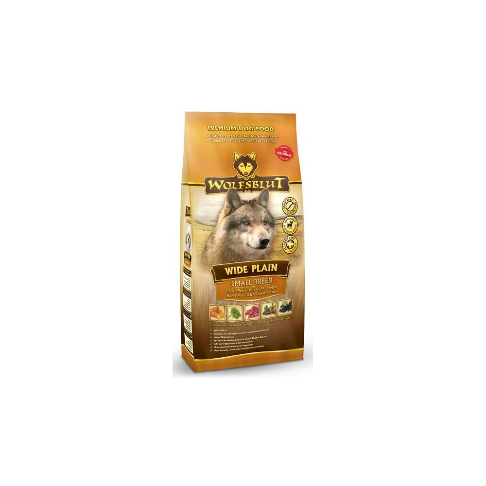 Wolfsblut Dog Wide Plain Small konina i bataty 2kg