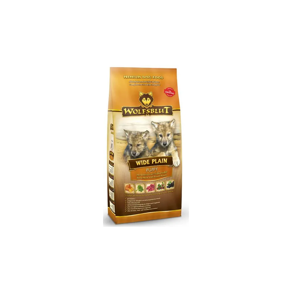 Wolfsblut Dog Wide Plain Puppy konina i bataty 2kg