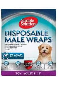 Simple Solution Pieluchy jednorazowe dla psów XS 12szt.