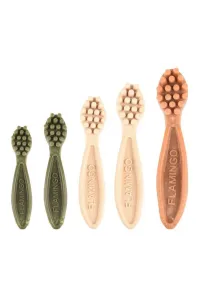 Flamingo Veggie gryzak szczoteczka 10cm/8szt