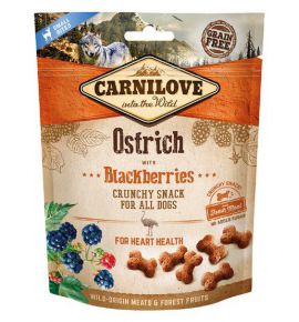 Carnilove Dog Snack Fresh Crunchy Ostrich+Blackberries 200g