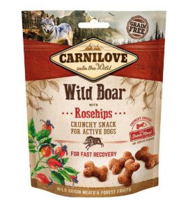 Carnilove Dog Snack Fresh Crunchy Wild Boar+Rosehips 200g