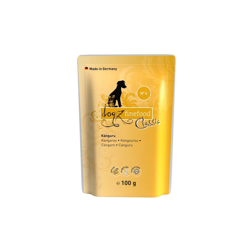 Dogz Finefood Classic N.06 Kangur saszetka 100g