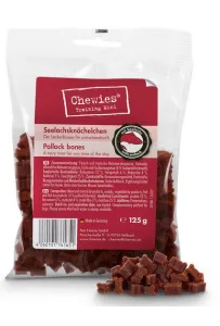 Chewies Training Kosteczki Mini Łosoś 125g