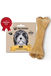 Paka Zwierzaka Kość z dodatkiem kozy L 13,5cm
