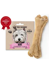 Paka Zwierzaka Kość z dodatkiem żwacza L 13,5cm