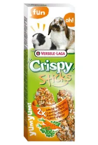 Versele-Laga Crispy Sticks Rabbit & Guinea Pig Carrot - kolby dla królików i świnek z marchewką 110g