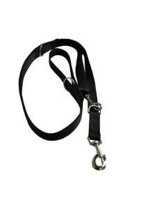 CHABA Smycz taśma regulowana - 30mm x 130/260cm czarna