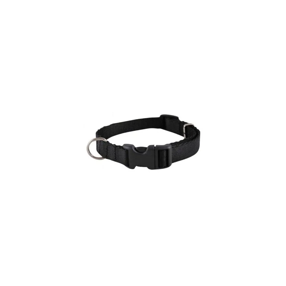 CHABA Obroża taśma regulowana 20mm x 46cm czarna
