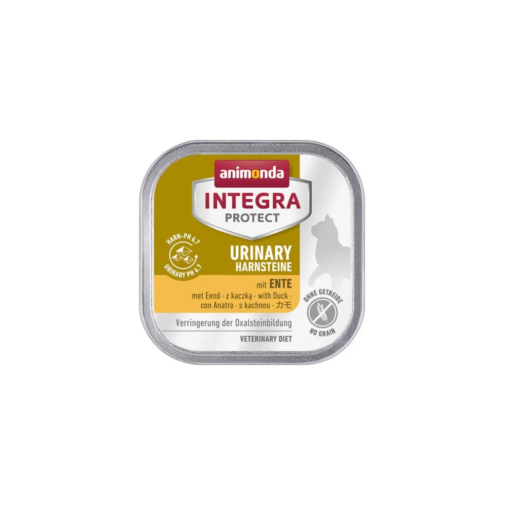Animonda Integra Protect Urinary Harnsteine Oxalate dla kota - z kaczką tacka 100g
