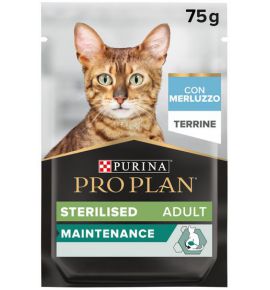 Purina Pro Plan Cat Sterilised dorsz saszetka 75g