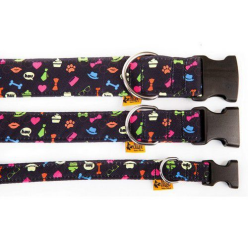 Dingo Obroża regulowana America Alabama 3,0cm/60cm