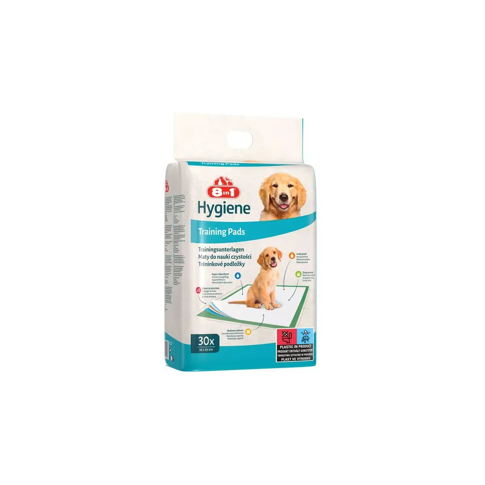 8in1 Mata absorbująca Training Pads 56x57cm - duże opakowanie 30szt