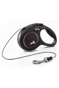 Flexi New Classic Smycz linka XS 3m czarna [FL-2429]