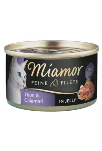 Miamor Feine Filets Dose Thunfisch & Calamari - tuńczyk i kalmary 100g