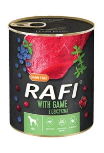 Rafi Pies Dziczyzna puszka 800g