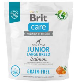Brit Care Grain Free Junior Large Breed Salmon 1kg