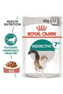 Royal Canin Instinctive +7 w sosie karma mokra dla kotów starszych, wybrednych saszetka 85g