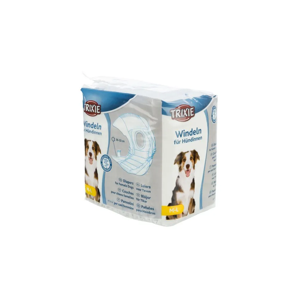 Trixie Pieluchy/Majtki dla suki 12szt/op M-L  [23634]