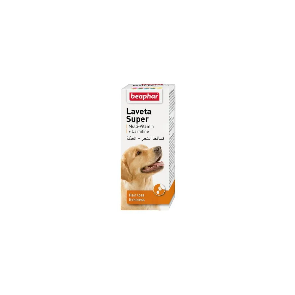 Beaphar Laveta Super Dog - preparat na sierść dla psa 50ml