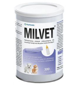Milvet Preparat mlekozastępczy dla szczeniąt i kociąt 300g