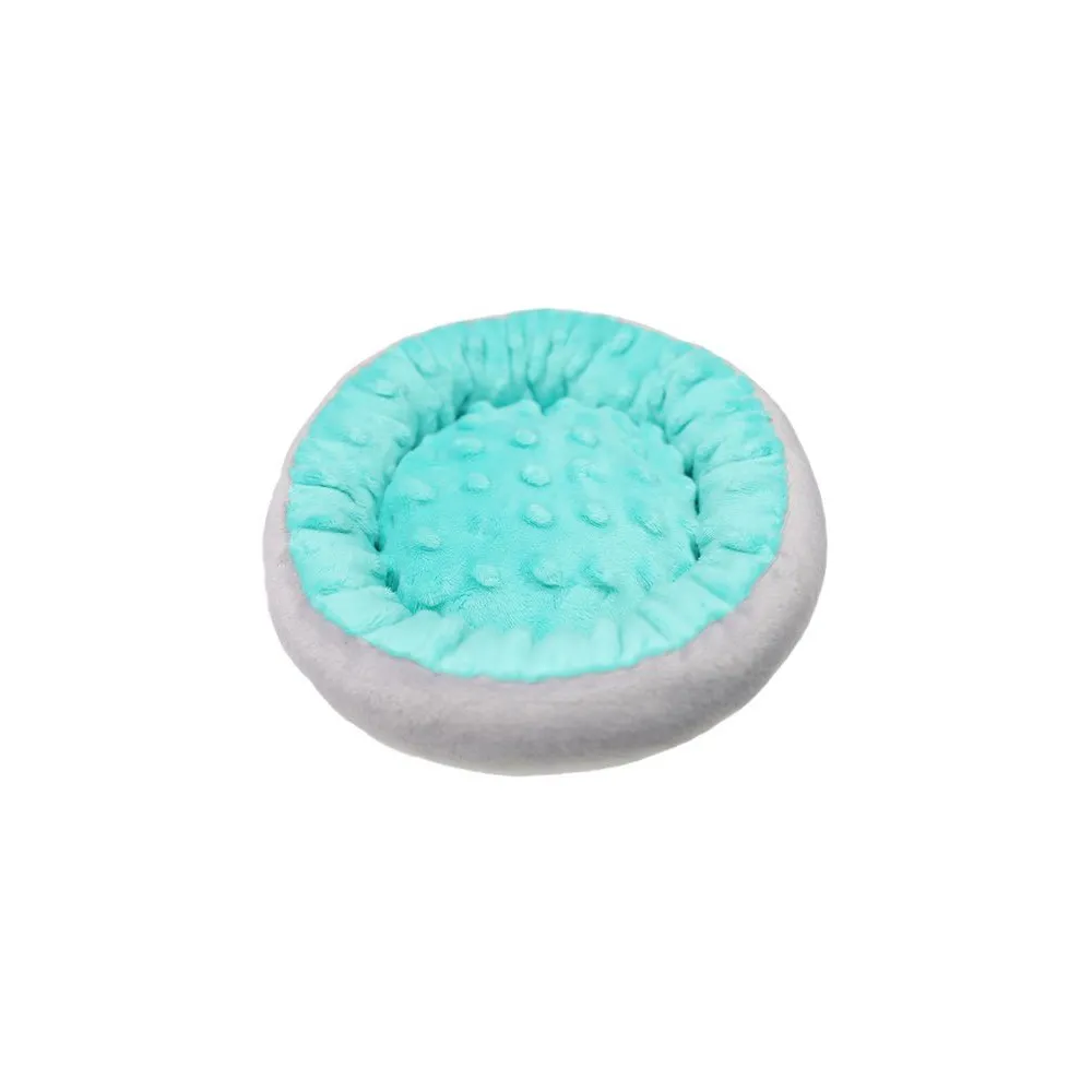 MIMIKO Pets Legowisko okrągłe mini 20cm miętowe
