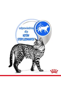 Royal Canin Indoor Sterilised sos karma mokra dla kotów dorosłych sterylizowanych, przebywających w domu saszetka 85g