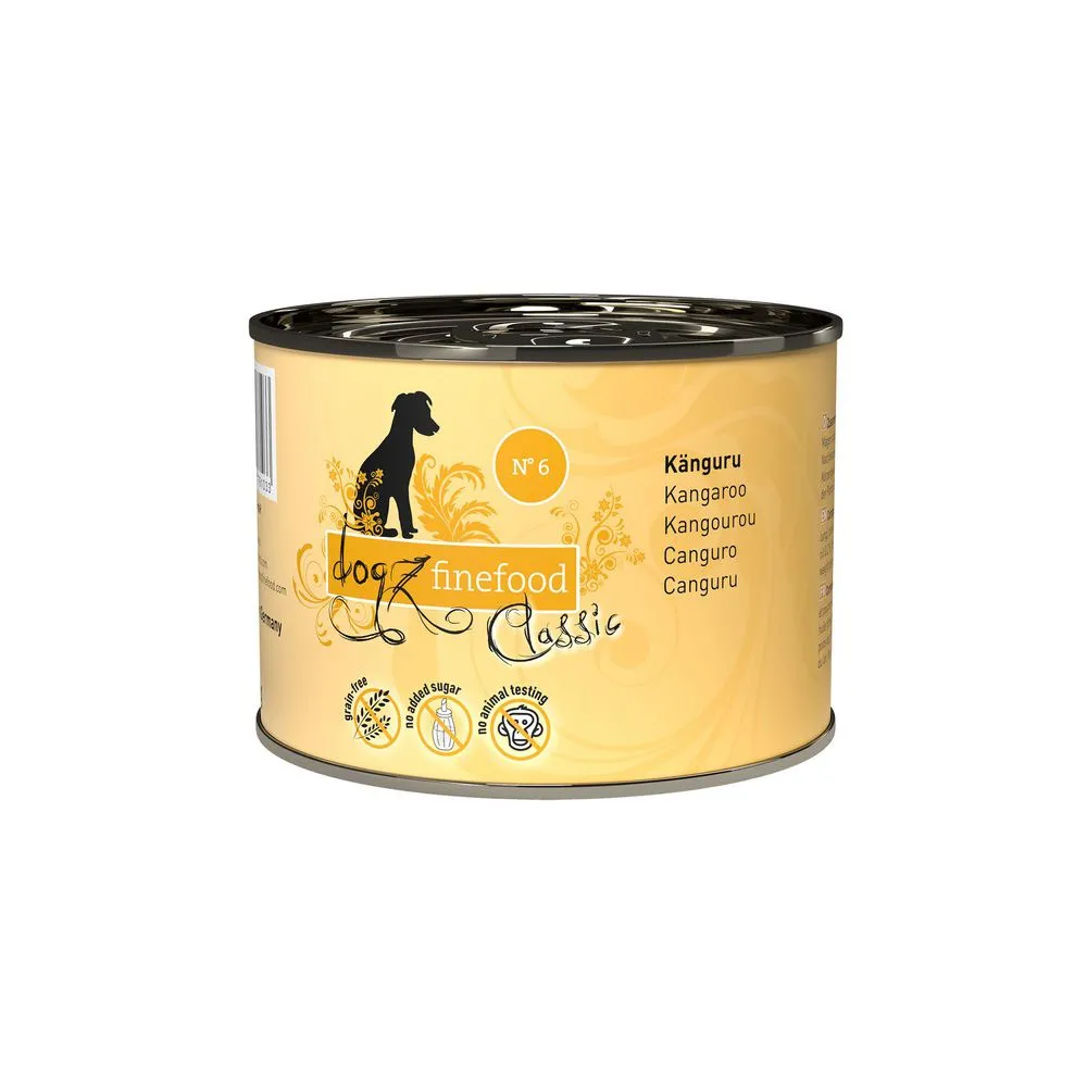 Dogz Finefood Classic N.06 Kangur puszka 200g