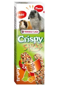 Versele-Laga Crispy Sticks Rabbit & Guinea Pig Fruits - kolby dla królików i świnek z owocami 110g