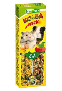 Nestor Kolba 2w1 Gryzoń jajko i owoc 2szt