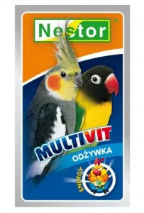 Nestor Odżywka dla średnich papug Multivit