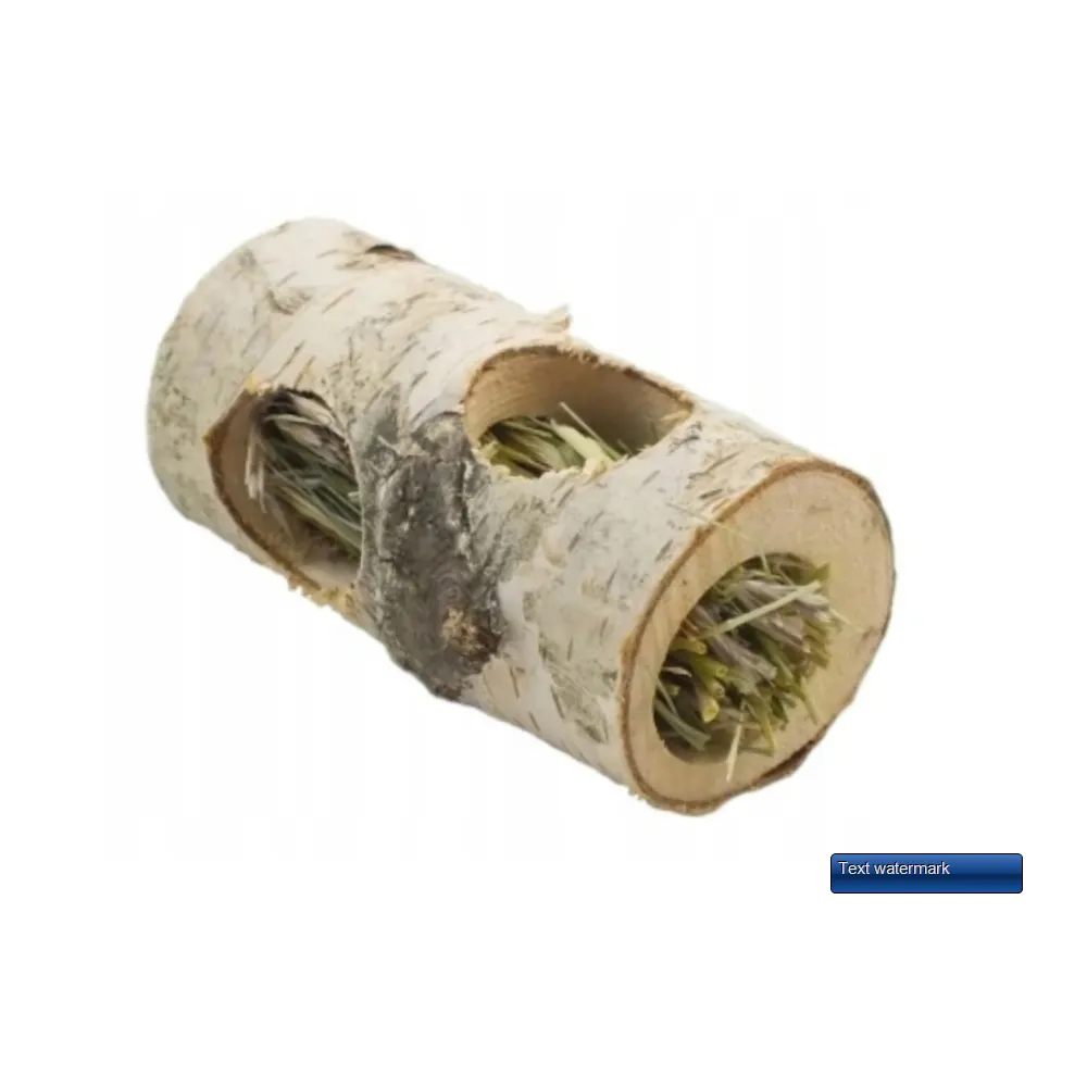 Pino-24 – Tunel Brzozowy z Siankiem dla Gryzoni 10 cm