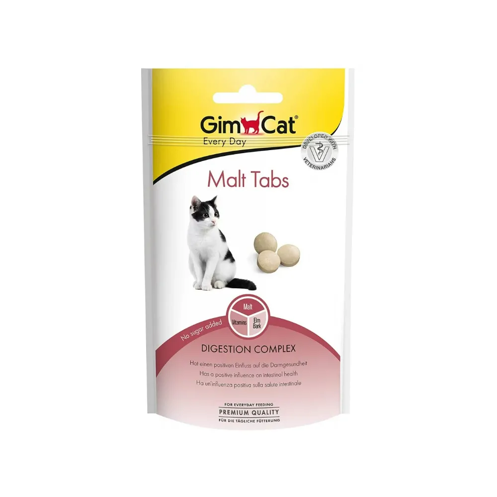 Gimcat Malt Tabs 40G  /8