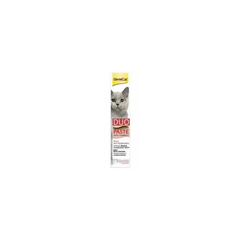 Gimcat Duo Pasta Antihairball Malt Z      Kurczakiem 50G  /8