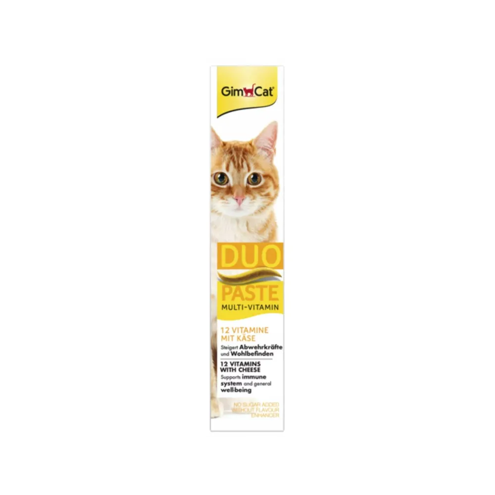 Gimcat Duo Pasta 12 Vitamin + Kase  50G   /8
