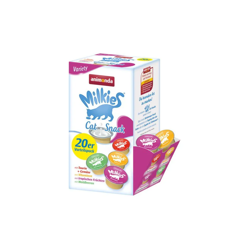 Animonda Kot Milkies 20X15G Variety  Mleko Mix  /4