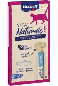 Vitakraft Kot 6X15G Naturals Liquid  Salmon /11