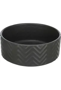 Tx-25021 Miska Ceramiczna Matowa Czarna   16Cm 0.9L