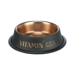 Trixie Be Nordic Miska Metalowa dla Psa i Kota – 200 ml, Antypoślizgowa