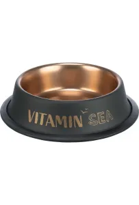 Trixie Be Nordic Miska Metalowa dla Psa i Kota – 200 ml, Antypoślizgowa