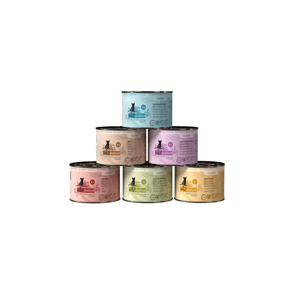 Catz Finefood Classic Collection I puszki multipack N.03-13 6x200g