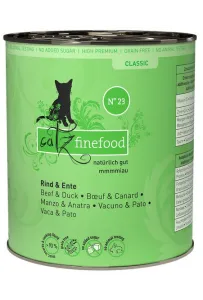 Catz Finefood Classic N.23 Wołowina i Kaczka puszka 800g